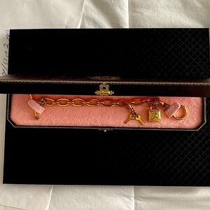 Juicy Couture charm lock bracelet